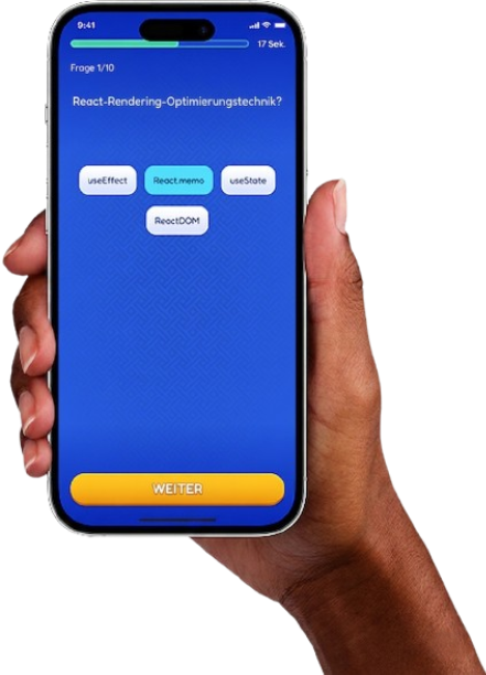 DevCourt on mobile